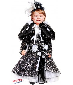 Costume di carnevale LADY CRUDELIA NEONATA